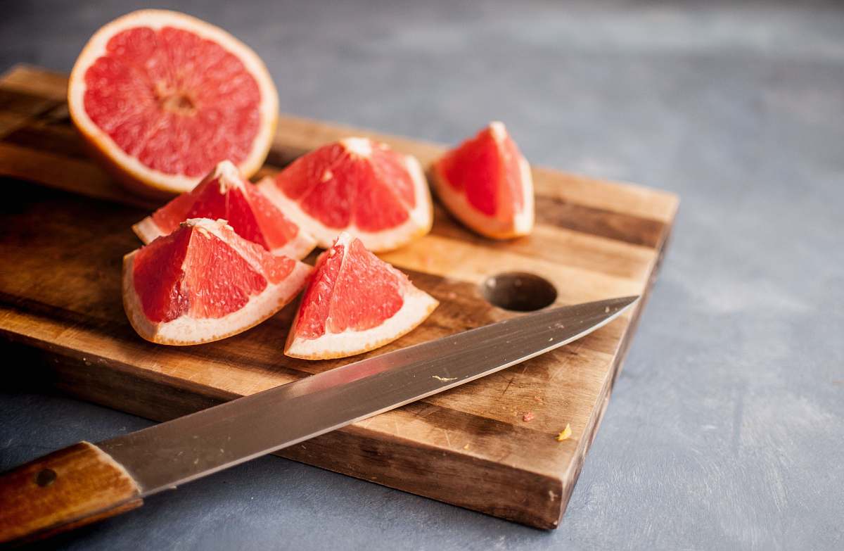 grapefruit citrus fruit produce